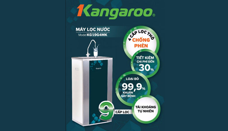 Thương hiệu máy lọc nước Kangaroo